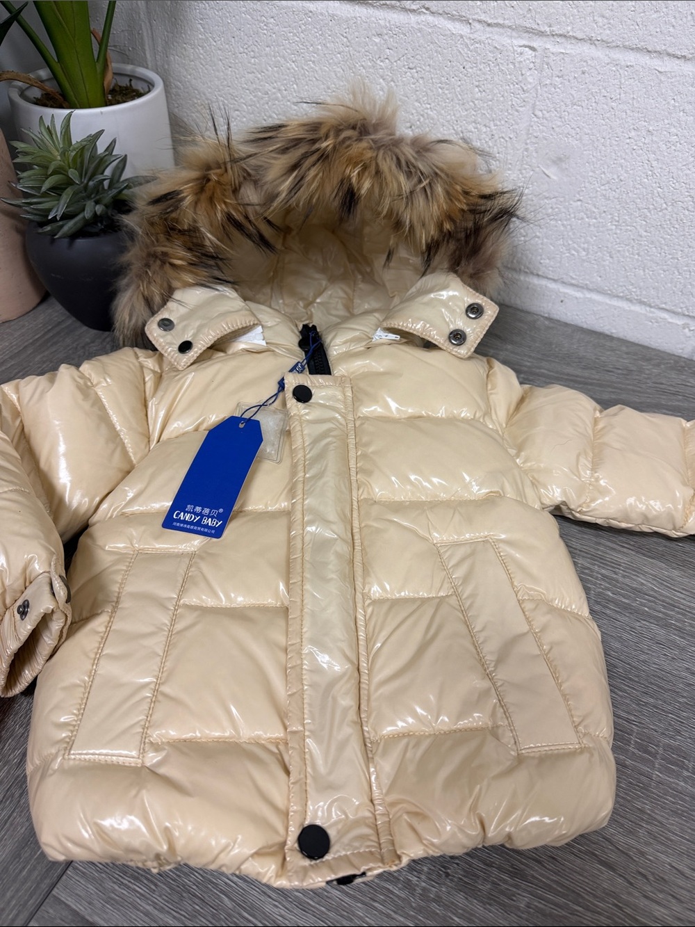 Candy Baby Boutique Puffer Coat
